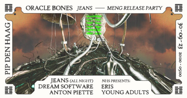 Oracle Bones: JEANS – MENG Release Party in PIP Den Haag, Den Haag
