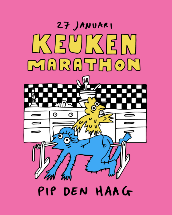 KEUKENMARATHON in PIP Den Haag, Den Haag