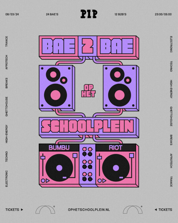 Bae 2 Bae | Op Het Schoolplein in PIP Den Haag, Den Haag