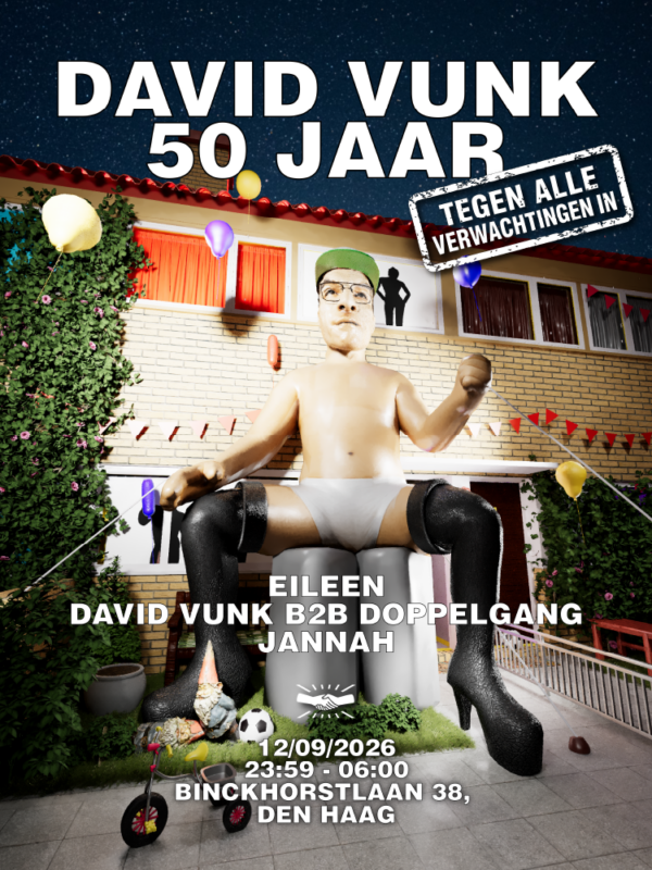 David Vunk 50 jaar: tegen alle verwachtingen in in PIP Den Haag, Den Haag
